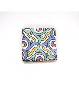 Azulejo Andalusí - Zellige Mosaico Nazari - 10 x 10cm - Artesanal - Modelo 70